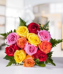 12 rosas mixtas